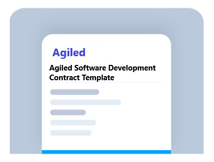 Agiled Software Development Contract Template