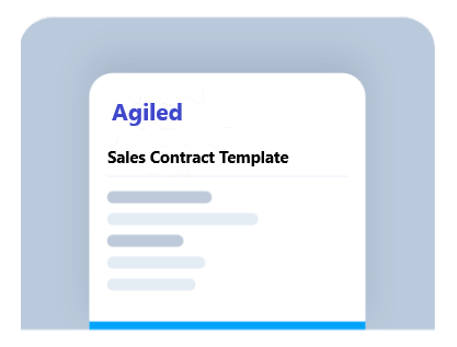 Sales Contract Template