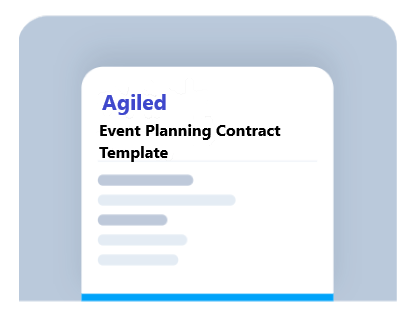 Event Planning Contract Template